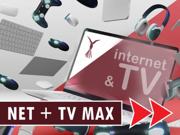 NET 1000Mbit + TV MAX